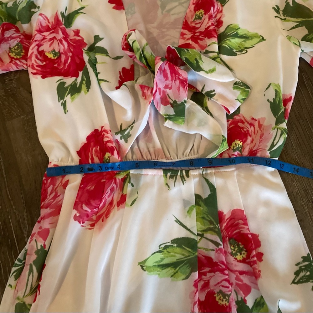 Cotton Candy Long Sleeve Floral Dress Size Small - Picture 14 of 15